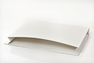 White Pocket 50mm with a glued grab flap